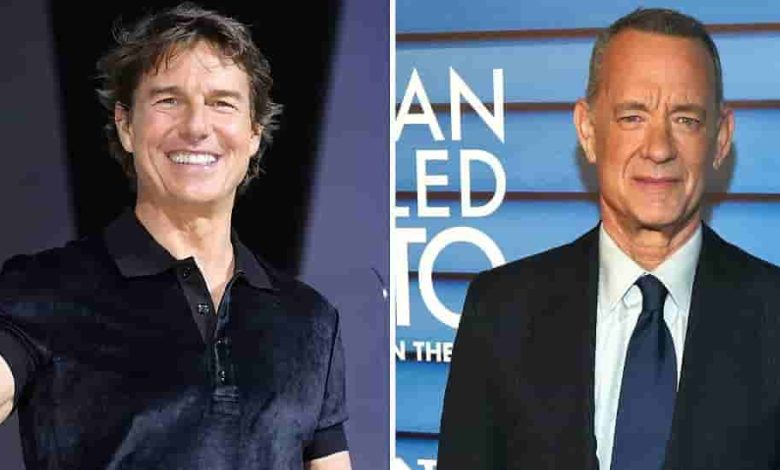 Tom Hanks and Tom Cruise
